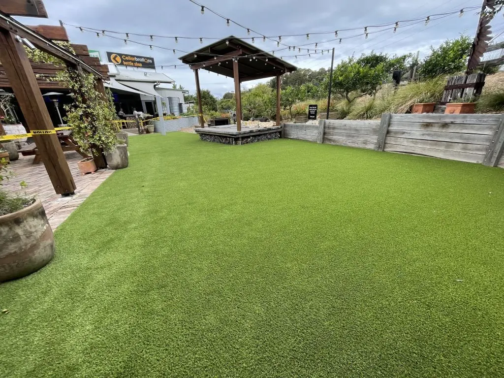 Installation of Artificial Grass for Commercial Space