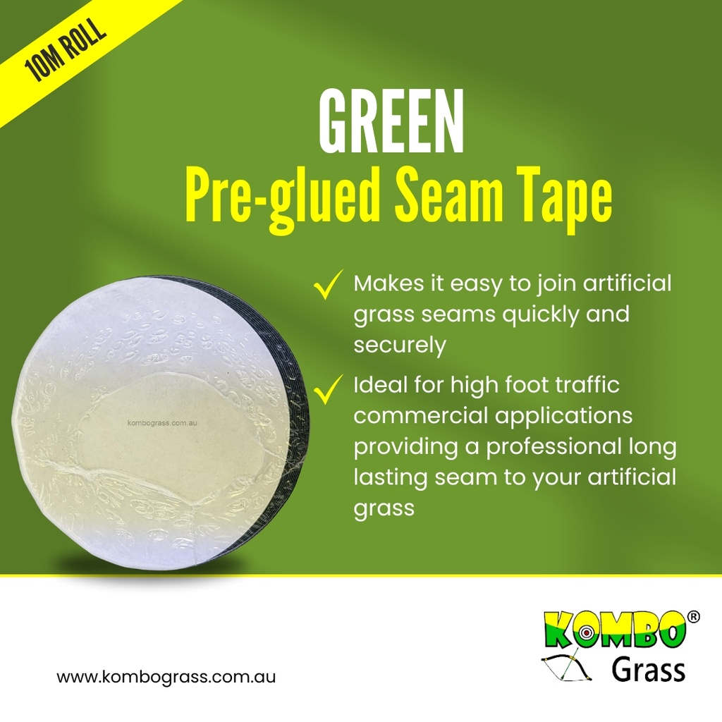 Green Pre-glued Seam-Tape
