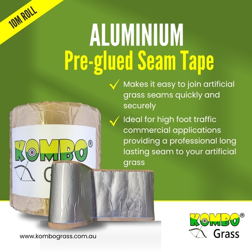 [KGA-AST] Aluminium Pre-glued Seam-Tape 10m